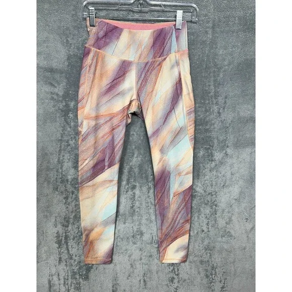 Calia by Carrie Underwood Abstract Marble Leggings Size Small - Picture 1 of 16